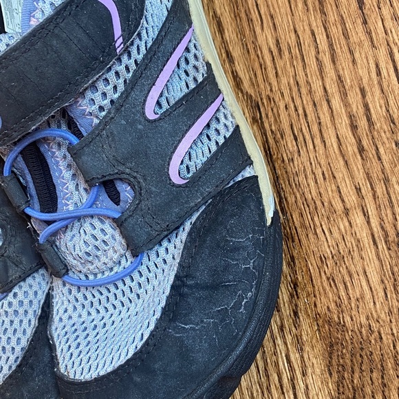Trail Glove Kids Lavender Lustre  Merrell barefoot shoes, size 3.5. Great cond - Picture 14 of 14